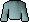 Turquoise robe top